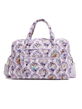 Disney- Vera Bradley Lilac Beauty & the Beast Weekender Bag